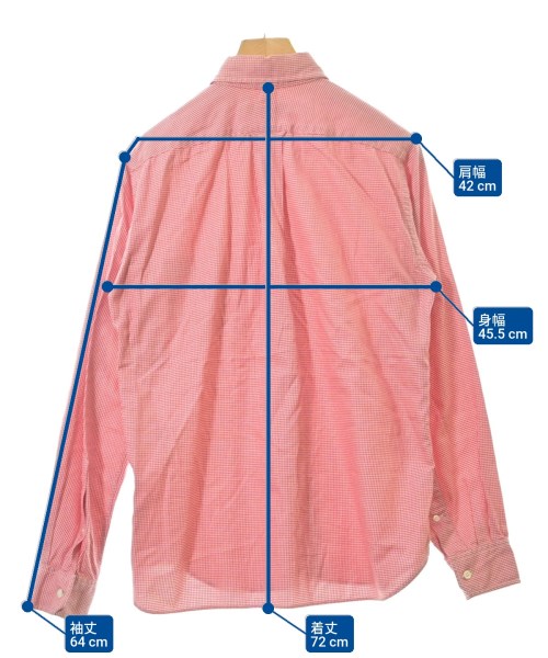 COMME des GARCONS HOMME（コムデギャルソンオム）カジュアルシャツ 赤 サイズ:M メンズ/2200631882145