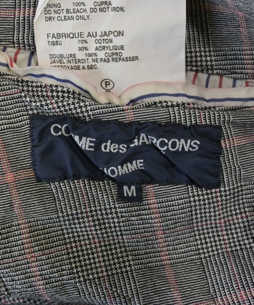 COMME des GARCONS HOMME（コムデギャルソンオム）テーラードジャケット 黒 サイズ:M メンズ/2200633555108