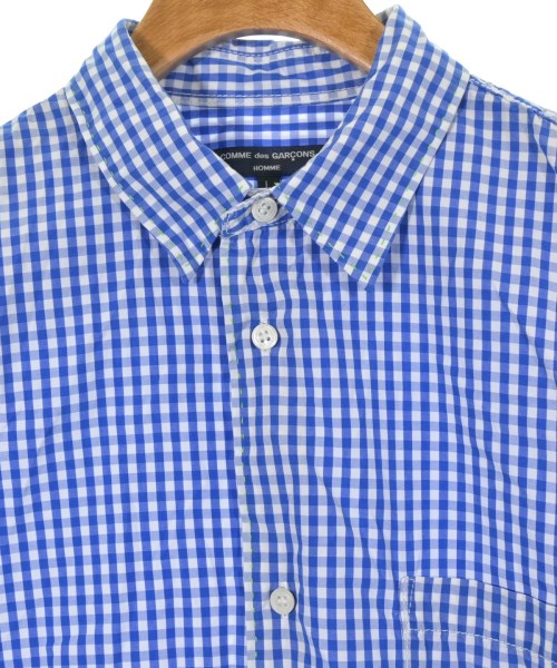 COMME des GARCONS HOMME（コムデギャルソンオム）カジュアルシャツ 青 サイズ:L メンズ/2200633834135