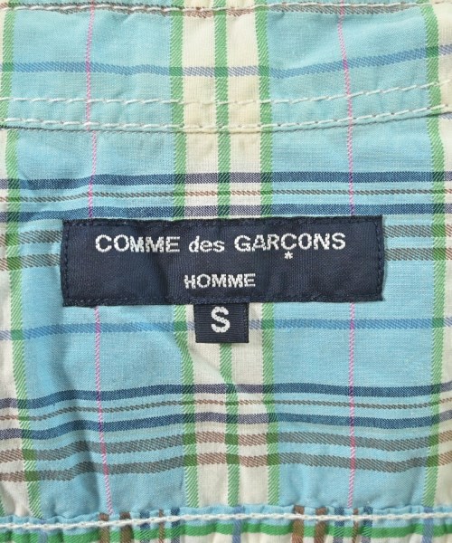 COMME des GARCONS HOMME（コムデギャルソンオム）カジュアルシャツ 青 サイズ:S メンズ/2200619132194