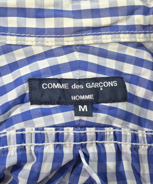 COMME des GARCONS HOMME（コムデギャルソンオム）カジュアルシャツ 青 サイズ:M メンズ/2200619132200