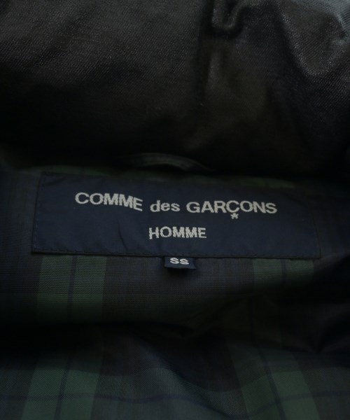 COMME des GARCONS HOMME（コムデギャルソンオム）ダウンジャケット/ダウンベスト 黒 サイズ:SS メンズ/2200634450013