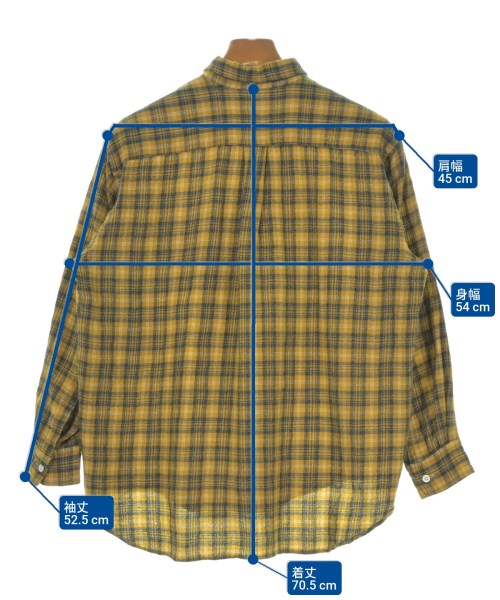 COMME des GARCONS HOMME（コムデギャルソンオム）カジュアルシャツ 黄 サイズ:-(M位) メンズ/2200634450068