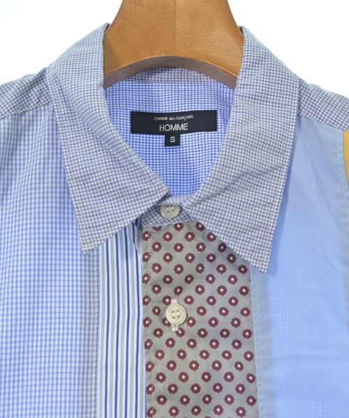 COMME des GARCONS HOMME（コムデギャルソンオム）カジュアルシャツ 青 サイズ:S メンズ/2200634493041