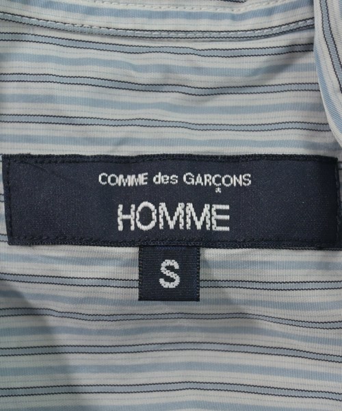 COMME des GARCONS HOMME（コムデギャルソンオム）カジュアルシャツ 青 サイズ:S メンズ/2200634493058