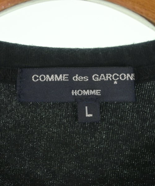 COMME des GARCONS HOMME（コムデギャルソンオム）Tシャツ・カットソー 黒 サイズ:L メンズ/2200589989156
