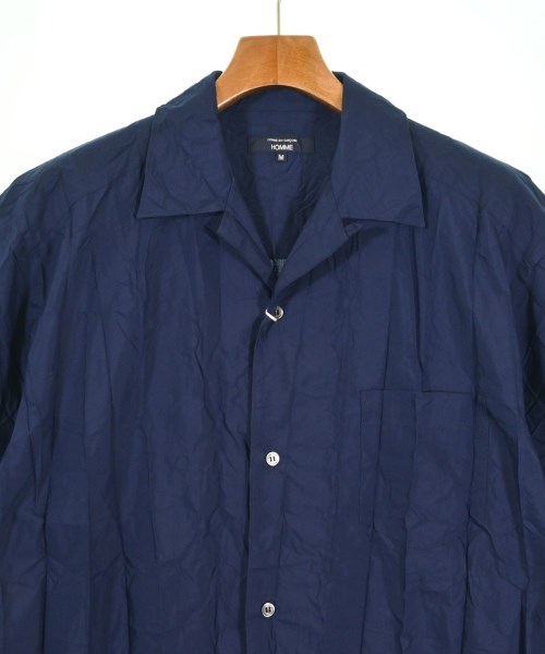 COMME des GARCONS HOMME（コムデギャルソンオム）カジュアルシャツ 紺 サイズ:M メンズ/2200609937099