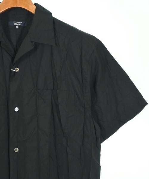 COMME des GARCONS HOMME（コムデギャルソンオム）カジュアルシャツ 黒 サイズ:XS メンズ/2200609937105