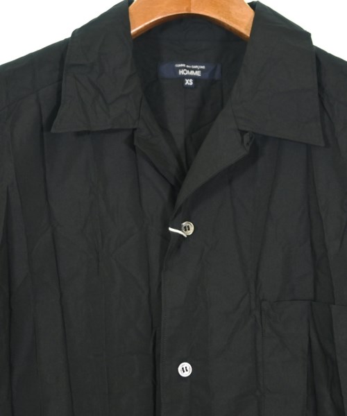 COMME des GARCONS HOMME（コムデギャルソンオム）カジュアルシャツ 黒 サイズ:XS メンズ/2200609937105