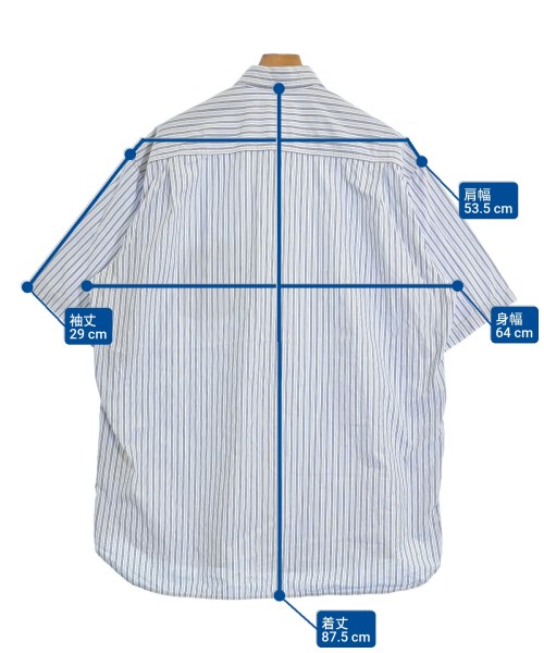 COMME des GARCONS HOMME（コムデギャルソンオム）カジュアルシャツ 白 サイズ:M メンズ/2200610365034