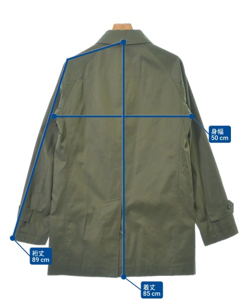 COMME des GARCONS HOMME（コムデギャルソンオム）ステンカラーコート カーキ サイズ:S メンズ/2200610479014