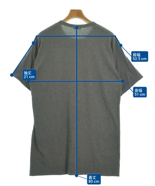 COMME des GARCONS HOMME（コムデギャルソンオム）Tシャツ・カットソー グレー サイズ:-(M位) メンズ/2200610508424