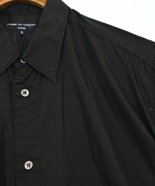 COMME des GARCONS HOMME（コムデギャルソンオム）カジュアルシャツ 黒 サイズ:S メンズ/2200610607264