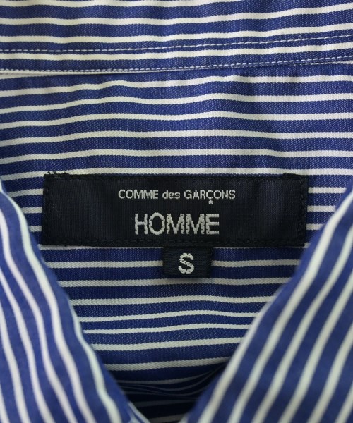 COMME des GARCONS HOMME（コムデギャルソンオム）カジュアルシャツ 紺 サイズ:S メンズ/2200610607288
