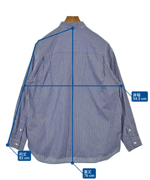 COMME des GARCONS HOMME（コムデギャルソンオム）カジュアルシャツ 紺 サイズ:S メンズ/2200610607288