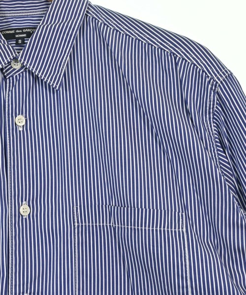 COMME des GARCONS HOMME（コムデギャルソンオム）カジュアルシャツ 紺 サイズ:S メンズ/2200610607295