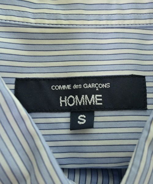 COMME des GARCONS HOMME（コムデギャルソンオム）カジュアルシャツ 青 サイズ:S メンズ/2200610607332