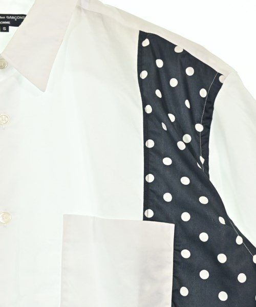 COMME des GARCONS HOMME（コムデギャルソンオム）カジュアルシャツ 白 サイズ:S メンズ/2200610607363