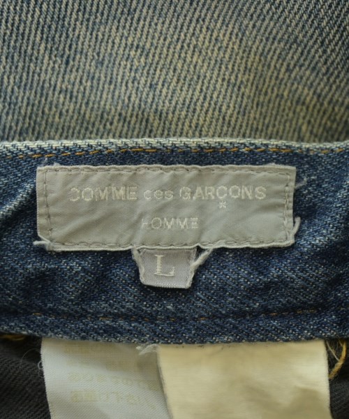 COMME des GARCONS HOMME（コムデギャルソンオム）デニムパンツ 青 サイズ:L メンズ/2200610827037