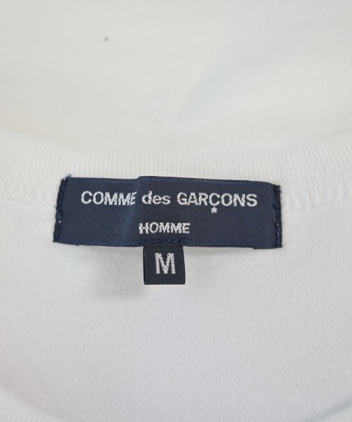COMME des GARCONS HOMME（コムデギャルソンオム）Tシャツ・カットソー 白 サイズ:M メンズ/2200607273014