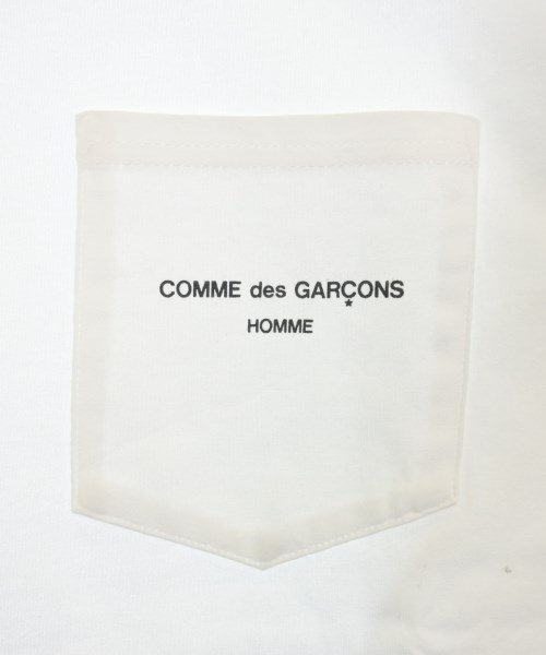 COMME des GARCONS HOMME（コムデギャルソンオム）Tシャツ・カットソー 白 サイズ:M メンズ/2200607273014