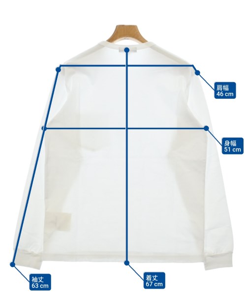 COMME des GARCONS HOMME（コムデギャルソンオム）Tシャツ・カットソー 白 サイズ:M メンズ/2200607273014