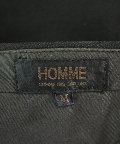 COMME des GARCONS HOMME（コムデギャルソンオム）スラックス 黒 サイズ:M メンズ/2200611684028