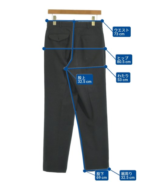 COMME des GARCONS HOMME（コムデギャルソンオム）スラックス 黒 サイズ:M メンズ/2200611684028