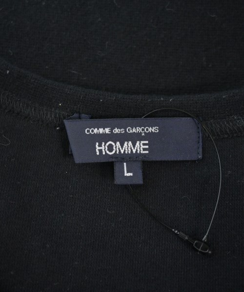 COMME des GARCONS HOMME（コムデギャルソンオム）Tシャツ・カットソー 黒 サイズ:L メンズ/2200611722010