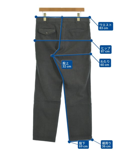 COMME des GARCONS HOMME（コムデギャルソンオム）デニムパンツ グレー サイズ:S メンズ/2200609967041
