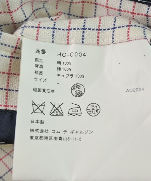 COMME des GARCONS HOMME（コムデギャルソンオム）トレンチコート 紺 サイズ:L メンズ/2200611895080