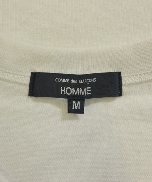 COMME des GARCONS HOMME（コムデギャルソンオム）Tシャツ・カットソー 白 サイズ:M メンズ/2200611902108