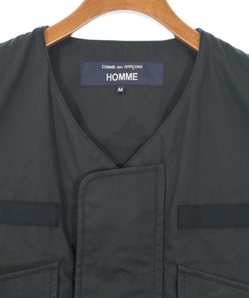 COMME des GARCONS HOMME（コムデギャルソンオム）ダウンジャケット/ダウンベスト 黒 サイズ:M メンズ/2200611902139