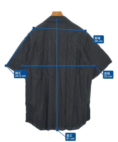 COMME des GARCONS HOMME（コムデギャルソンオム）カジュアルシャツ 黒 サイズ:M メンズ/2200612062177