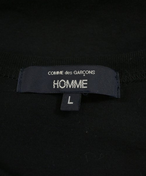 COMME des GARCONS HOMME（コムデギャルソンオム）Tシャツ・カットソー 黒 サイズ:L メンズ/2200612062238