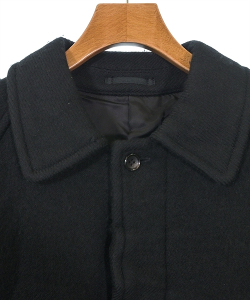 COMME des GARCONS HOMME（コムデギャルソンオム）ステンカラーコート 黒 サイズ:L メンズ/2200612905016
