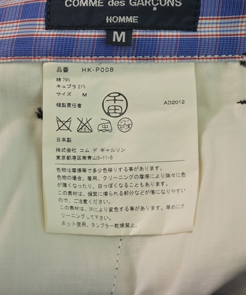 COMME des GARCONS HOMME（コムデギャルソンオム）その他 紺 サイズ:M メンズ/2200612905054