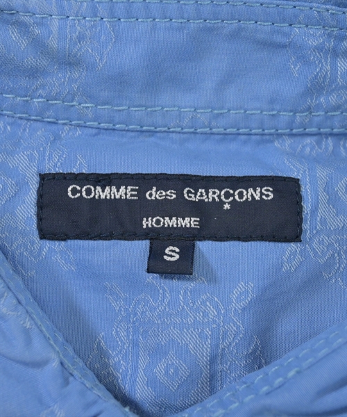 COMME des GARCONS HOMME（コムデギャルソンオム）カジュアルシャツ 青 サイズ:S メンズ/2200612905115