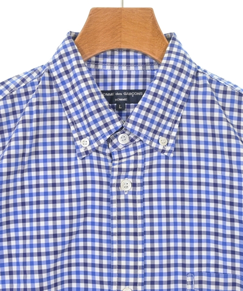 COMME des GARCONS HOMME（コムデギャルソンオム）カジュアルシャツ 青 サイズ:L メンズ/2200612905139