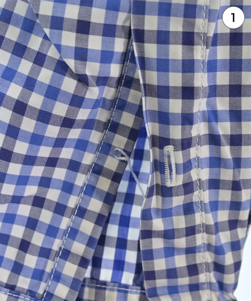 COMME des GARCONS HOMME（コムデギャルソンオム）カジュアルシャツ 青 サイズ:L メンズ/2200612905139