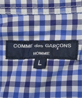 COMME des GARCONS HOMME（コムデギャルソンオム）カジュアルシャツ 青 サイズ:L メンズ/2200612905139