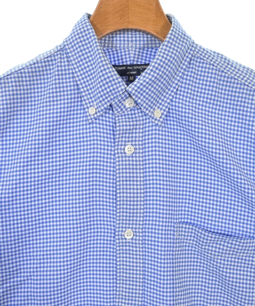COMME des GARCONS HOMME（コムデギャルソンオム）カジュアルシャツ 青 サイズ:M メンズ/2200612905146