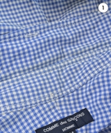 COMME des GARCONS HOMME（コムデギャルソンオム）カジュアルシャツ 青 サイズ:M メンズ/2200612905146