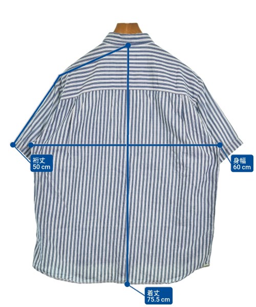 COMME des GARCONS HOMME（コムデギャルソンオム）カジュアルシャツ 青 サイズ:M メンズ/2200610870194