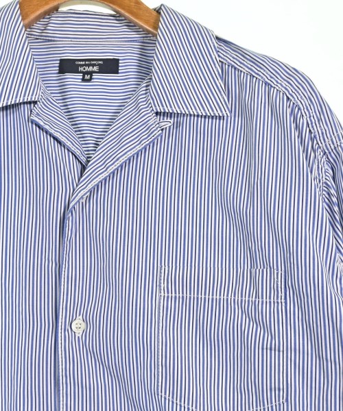COMME des GARCONS HOMME（コムデギャルソンオム）カジュアルシャツ 青 サイズ:M メンズ/2200610870200