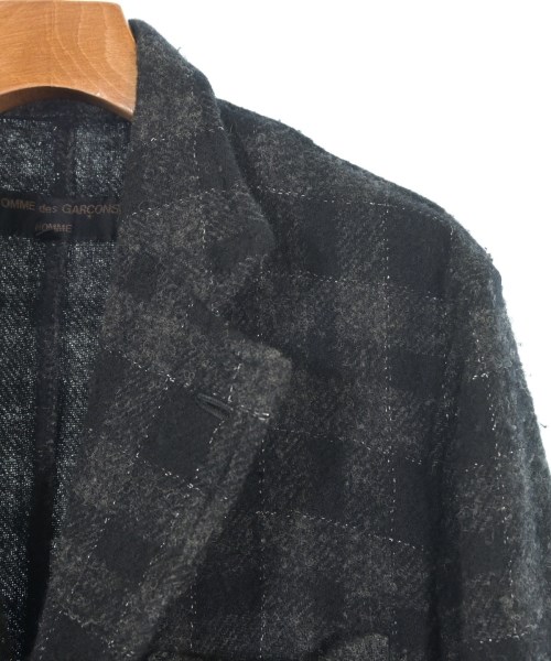 COMME des GARCONS HOMME（コムデギャルソンオム）カジュアルジャケット 黒 サイズ:S メンズ/2200611211156