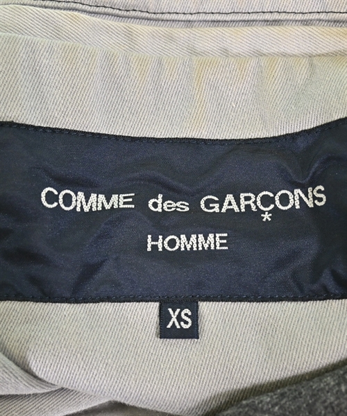 COMME des GARCONS HOMME（コムデギャルソンオム）ステンカラーコート グレー サイズ:XS メンズ/2200613416030