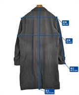 COMME des GARCONS HOMME（コムデギャルソンオム）ステンカラーコート グレー サイズ:XS メンズ/2200613416030