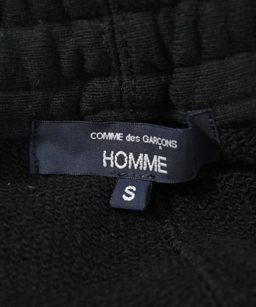 COMME des GARCONS HOMME（コムデギャルソンオム）スウェットパンツ 黒 サイズ:S メンズ/2200614117110