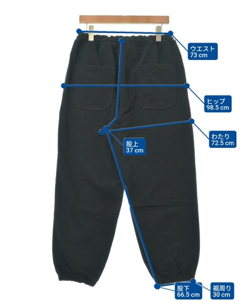 COMME des GARCONS HOMME（コムデギャルソンオム）スウェットパンツ 黒 サイズ:S メンズ/2200614117110